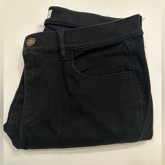 Women's LOFT brushed Black Jeans Size 8 - Picture 8 of 8
